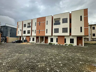 Spacious Clean 3 Bedroom Terraced Duplex with BQ — Ikate, Lekki, Lagos
