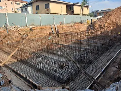 Fully Furnished on Bed Block of Flats Perfect Gkgi — Anifowoshe Estate, Oba Akran, Ikeja, Lagos