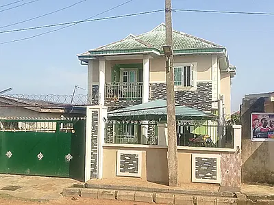 House Consists of Three Bedroom Flat and Four Numbers of Mini Flats — Ikotun, Lagos