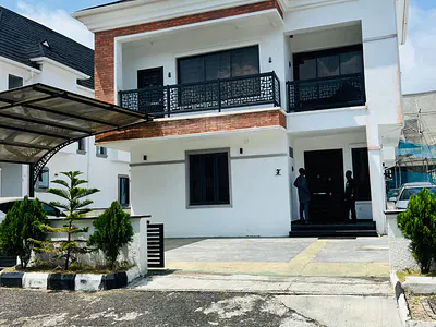 4 Bedroom Detached Duplex with a BQ in an Estate with 24HRS Light — Sapphire Garden Estate, Awoyaya, Ibeju Lekki, Lagos
