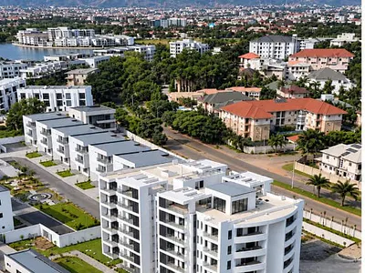 Luxurious 2 Bedroom Spacious Serviced Apartment, Pool, Gym, Elevator — Serene Urban Environment by the Lake., Jabi, Abuja