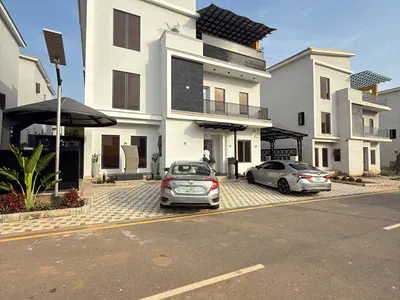 Fully Furnished 5 Bedroom Detached Duplex, Elevator, BQ, Solar, CCTV — Serene Neighborhood, Close to Maitama, Katampe, Abuja