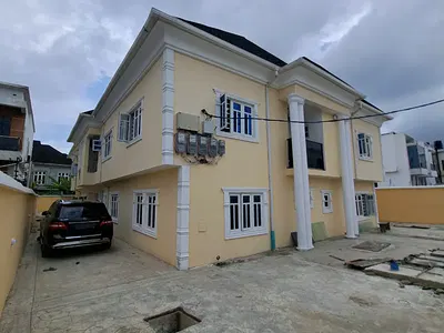 Brand New 3 Bedroom Flat Apartment in a Secured Estate — Blenco, Sangotedo, Ajah, Lagos