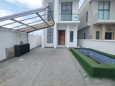 Standard 4-Bedroom Fully Detached Duplex with a BQ and Swimming Pool — Lekki, Lagos
