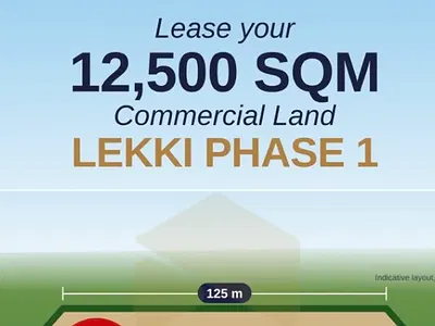 Description: 12,500 SQM Dry Commercial Land — Freedom Way, Lekki Phase 1, Lekki, Lagos