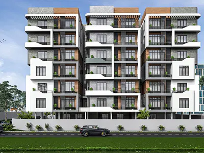 2 Bedroom Apartments with Elevator, Lounge, Pool & BQ. — Ikate, Lekki, Lagos