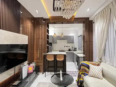 1 Bedroom Apartment with Gym and Swimming Pool — Lekki Phase 1, Lekki, Lagos