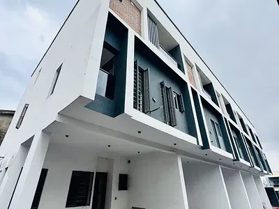 Newly Built 4 Bedroom Terrace Duplex with a Room BQ in a Secure Enviro — Maryland, Lagos