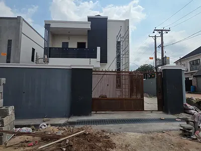Nicely Built 4 Bedroom Fully Detached Duplex with BQ — Off College Road, Alimosho, Lagos