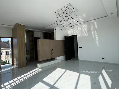 Newly Built 5 Bedroom Fully Detached Smart Home with BQ and Pool — Lekki, Lagos