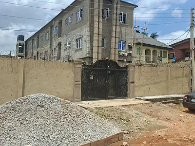 Plot of Land with 4 Units of 2 Bedroom Flats — Akeredolu, Olambe, Ifo, Ogun