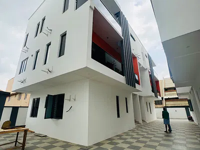 Spaciously Built 4 Bedroom Semi Detached Duplex with BQ — Opebi, Ikeja, Lagos