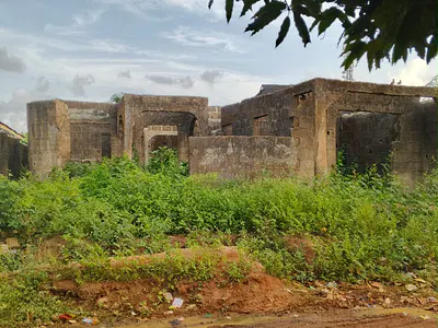 Unfinished 3 Bedroom Bungalow with Shop — Ayobo, Lagos