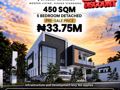 Residential Plot with Approved 5-Bedroom Detached Prototype — Plot No. 5, Cad Zone D07, Life Camp, Abuja