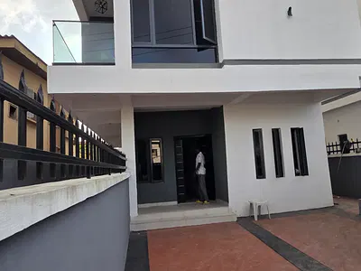 Newly Built 4 Bedroom Semi-Detached Duplex with BQ — Adeniyi Jones, Ikeja, Lagos