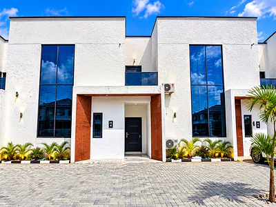 Newly Built 3 Bedroom Terraced Duplex with BQ with 24HRS Electricity — After Ojaja Mall, Ogombo, Ajah, Lagos