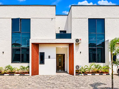 Newly Built 3 Bedroom Terraced Duplex with BQ with 24HRS Electricity — Ajah, Lagos