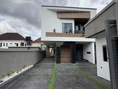 Exquisite 5 Bed Full Detached Duplex in a Secured Estate — WTC, Enugu, Enugu