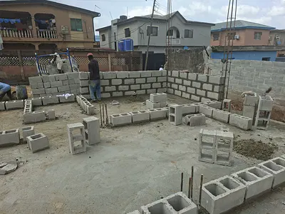 Plot of Land with C of O with Uncompleted Building — Akeredolu, Olambe, Ifo, Ogun
