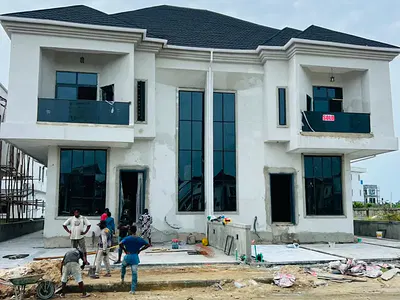 Brand New 4 Bedroom Semi Detached Duplex with BQ — Ibeju Lekki, Lagos
