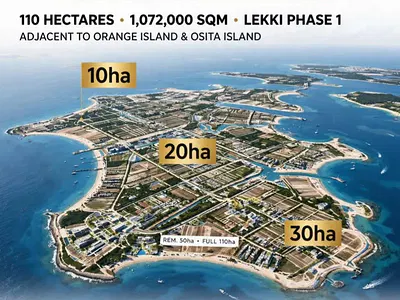 Mega Island Land — End of Freedom Way, Lekki, Lagos