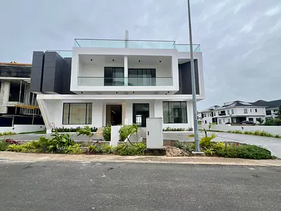 New 5 Bedroom Semi-Detached Duplex with Swimming Pool and Elevator — Ikate, Lekki, Lagos