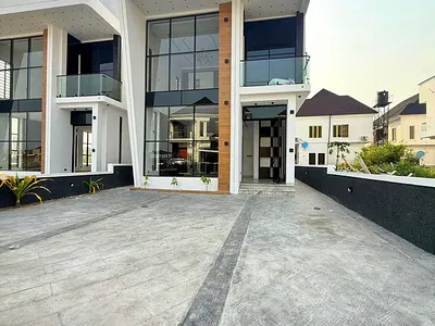 5 Bedroom Detached Duplex with Swimming Pool and BQ — Megamound Estate Lekki County, Ikota, Lekki, Lagos