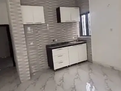 Downstairs 1 Bedroom Apartment with Open Plan Kitchen (Video) — Behind Blenco Shoppers Hub, Sangotedo, Ajah, Lagos