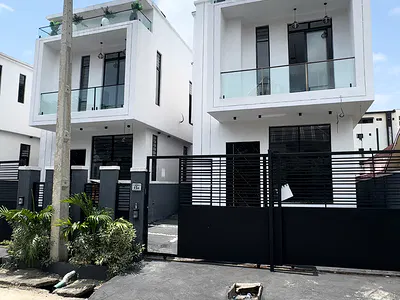 Luxury 4 Bedroom Detached Duplex + BQ, Pool — Before Blenco, Sangotedo, Ajah, Lagos