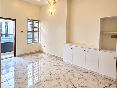 Converted Upstairs Mini Flat with Open Plan Kitchen (Video) — Ajah, Lagos