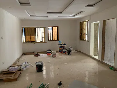 2 Bedroom Flat with Pop Finishing — Ajah, Lagos