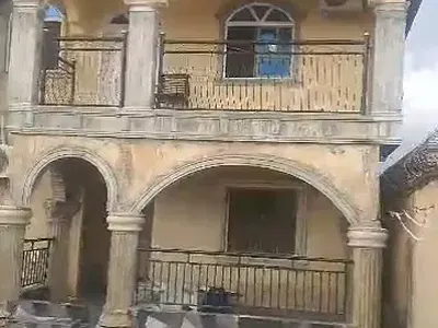 Detached House of 3 Bedrooms and Self-Contain — Alaba, Ojo, Lagos