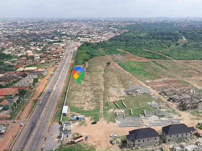 Commercial Land — Akobo-Olorunda Road., Akobo, Ibadan, Oyo