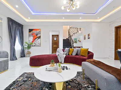 Furnished & Fully Serviced 4 Bedroom Duplex for Luxury Lifestyle — Oniru VI, Victoria Island (VI), Lagos