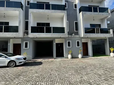 Newly Build 4 Bedroom Terrace Duplex, in a Secure Estate — Spar Road, Ikate, Lekki, Lagos