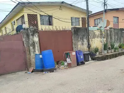 A Block of 6 Units of 2 Bedroom Flat Sitting on 675SQM — Ilupeju Estate, Ilupeju, Lagos