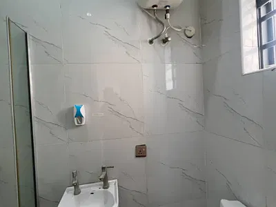 Semi-Master Bedroom Upstairs — Salem, Ikate, Lekki, Lagos