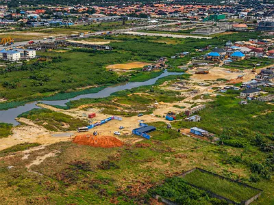Waterfront Plots with an Artificial Beach, Jetty and Boat Club — Civic Residence Waterfront, Sangotedo Opposite Novare Mall Shoprite, Sangotedo, Ajah, Lagos