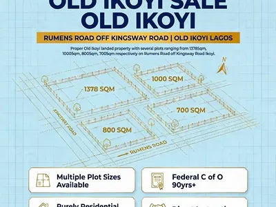 800SQM Landed Property — Old Ikoyi, Ikoyi, Lagos