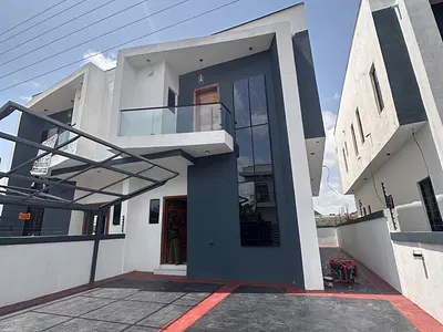 4 Bedroom Semi Detached Duplex with a BQ — Ajah, Lekki Lagos, Ajah, Lagos