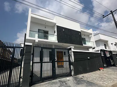 4 Bedroom Semi Detached Duplex with a BQ — Chevron Toll Gate, Lekki, Lagos