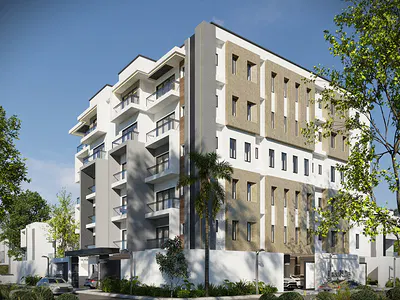 One Bedroom Apartment Offplan with Elevator and Gym — Yaba, Lagos