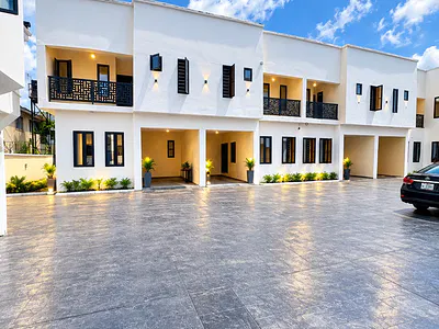 Brand New 3 Bedroom Terraced Duplex with BQ — Sangotedo, Ajah, Lagos