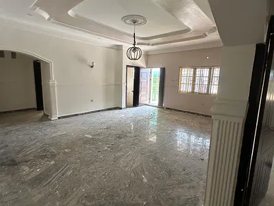 Spacious 4 Bedroom Bungalow with a BQ Alone in a Compound — Ipent 7 Estate Opposite Mab Global Estate, Gwarinpa, Abuja
