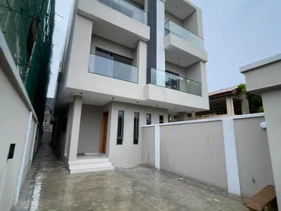 Luxury 4 Bedroom Semi Detached Duplex + BQ, Open Terrace — Lekki Phase 1, Lekki, Lagos