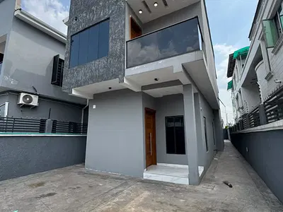 Lovely 4 Bedroom Fully Detached Duplex with a Room BQ — Ikeja, Lagos