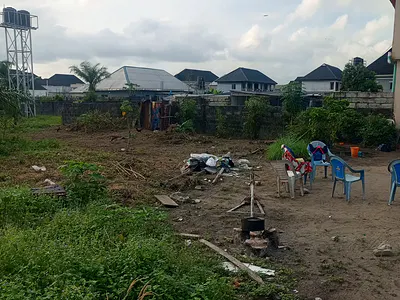 Distress Dry Land — Shapati, Ibeju Lekki, Lagos