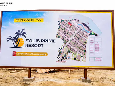 Residential Land at Zylus Prime Resort — Hopeville Estate, Sangotedo, Ajah, Lagos