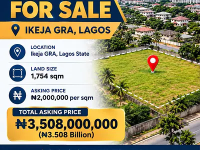 Prime Land - Prime Location — Ikeja, Lagos