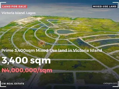 Prime 3,400SQM Mixed-Use Land — Victoria Island (VI), Lagos